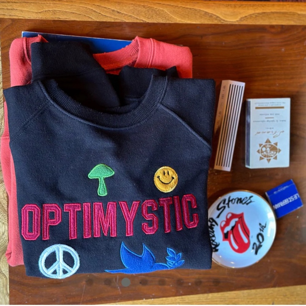 Stoned Immaculate Black Optimystic Sweatshirt - Picture 3 of 7